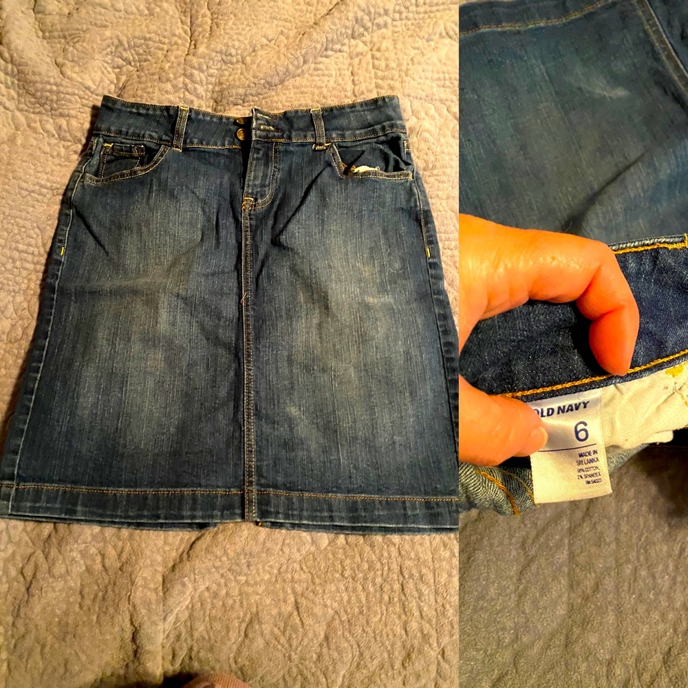 Jean skirt